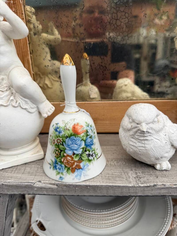 Tafelbel met bloemetjes