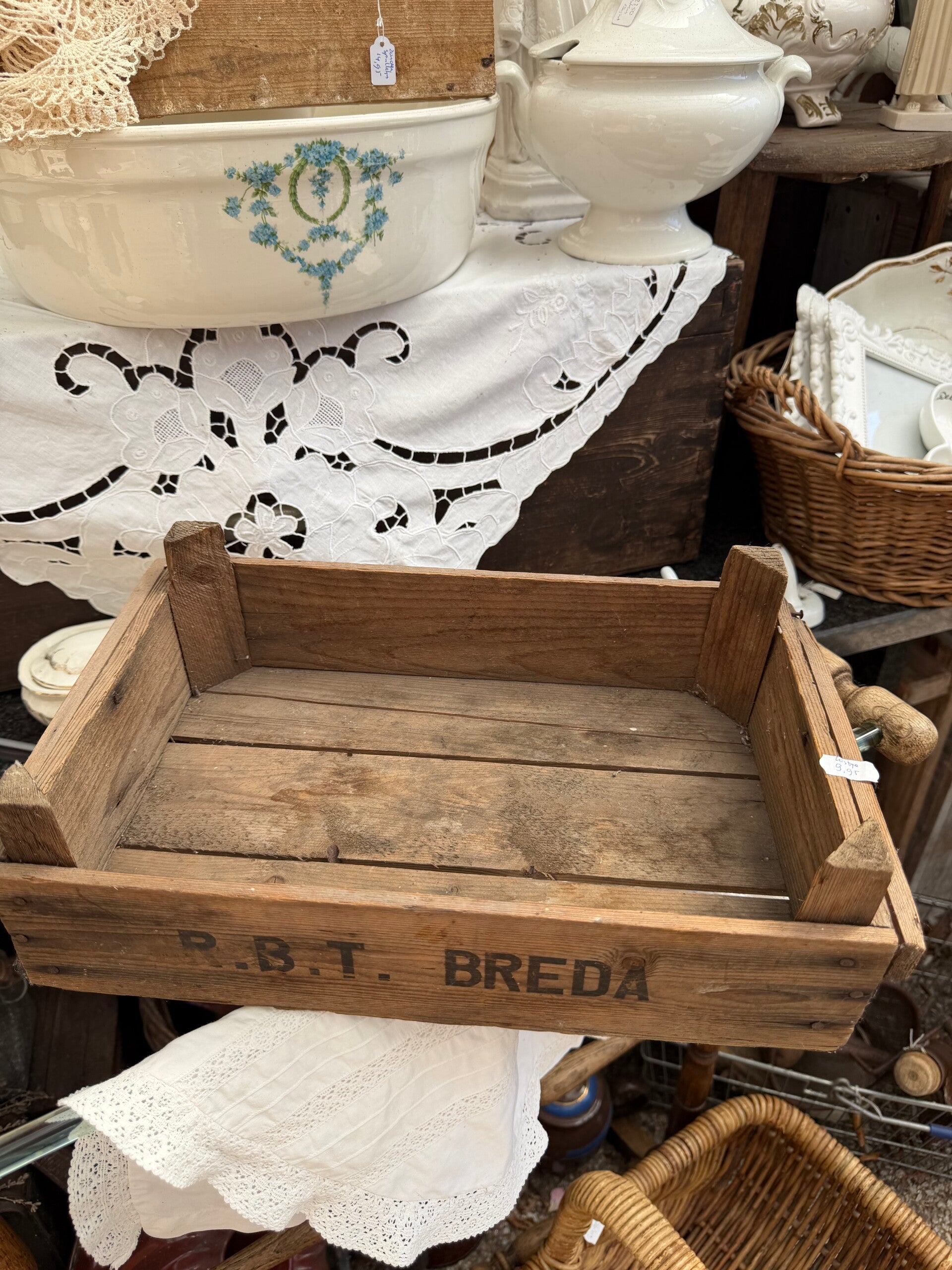 Houten kistje van Breda