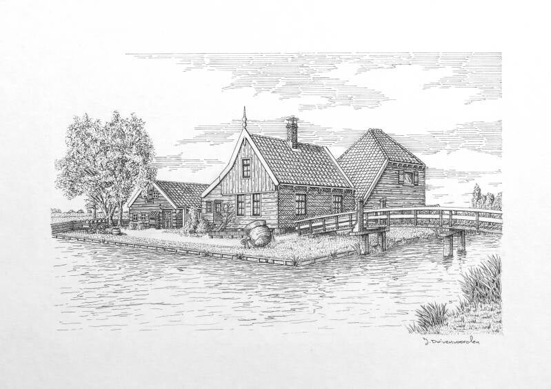 Kaasboerderij op de Zaanse Schans
