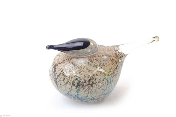 Vogel mondgeblazen Boheems glas