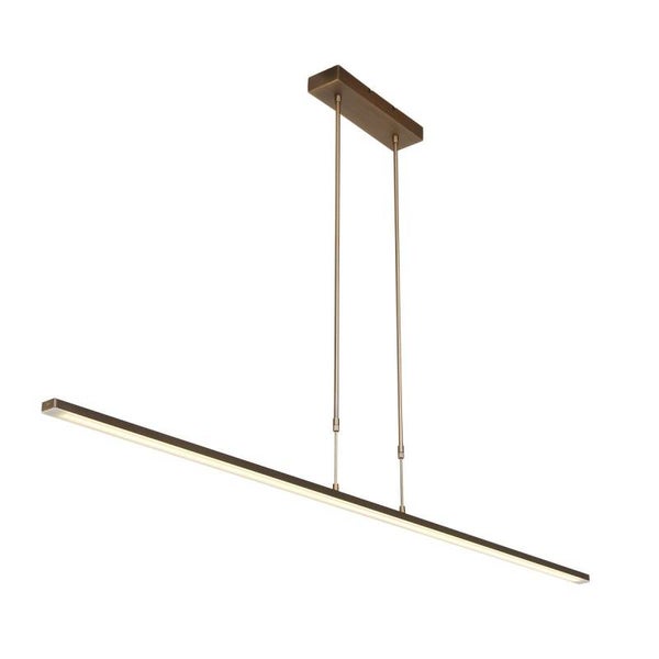 Hanglamp Strato brons breed 122 cm