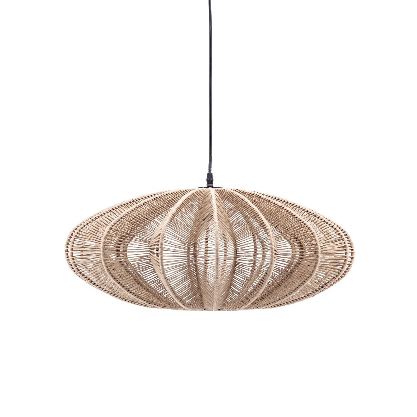 Hanglamp UFO van geweven touw