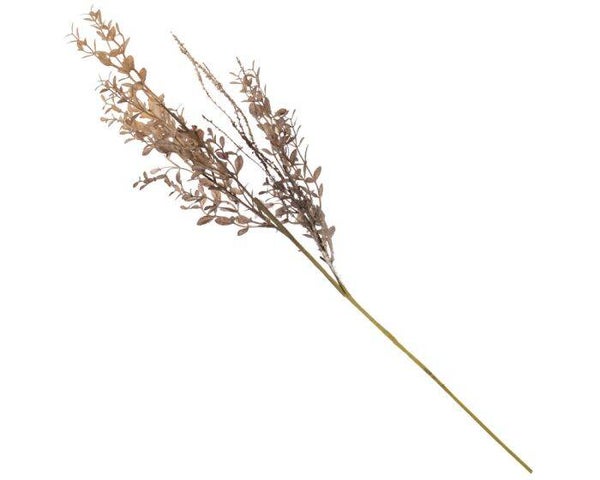 Kunstbloem decoratieve tak in zalmkleur