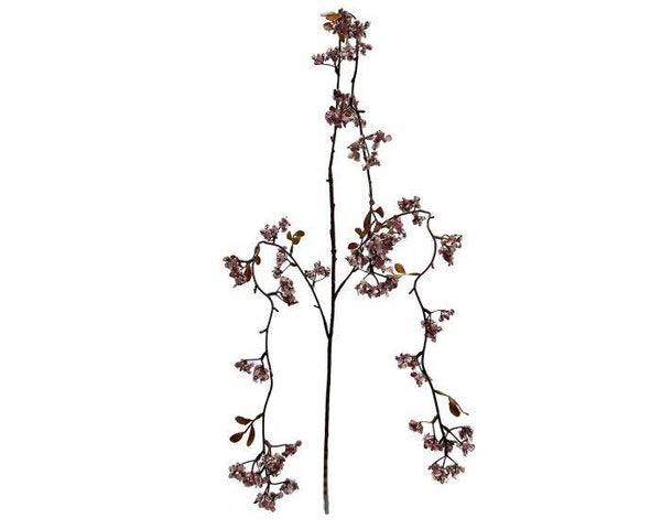 Kunsttak met decoratieve besjes lengte 110 cm