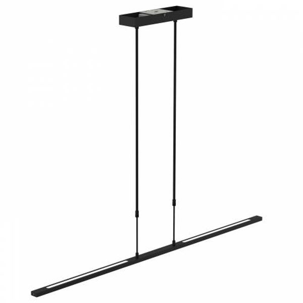 Hanglamp Strato zwart breed 122 cm