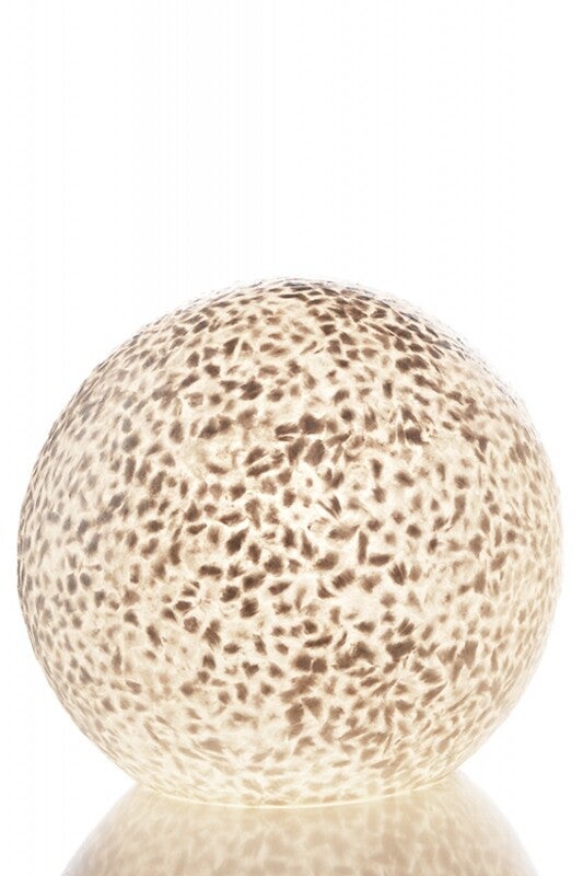 Schelpen bollamp kleur wit Ø 30 cm