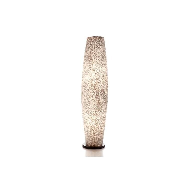 Schelpen lamp kleur wit parelmoer hoog 100 cm