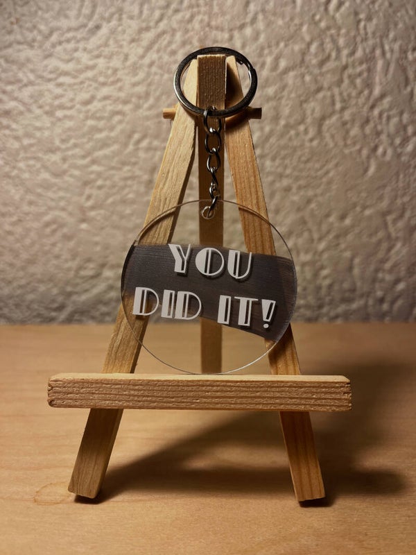 Sleutelhanger YOU DID IT!