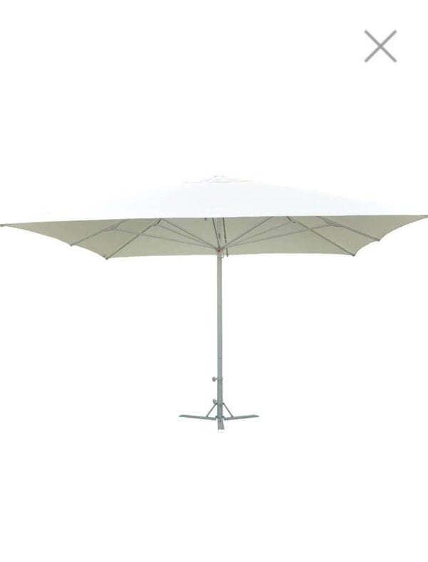 Parasol 4x4 meter met voet