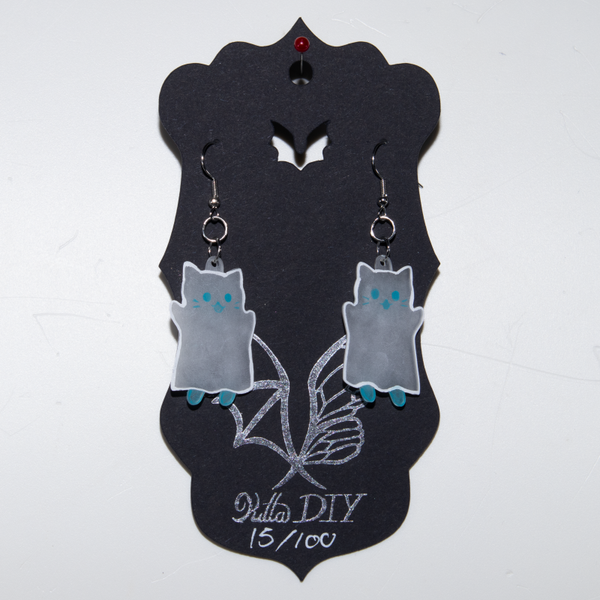 Halloweenoorbel Spookkat 15