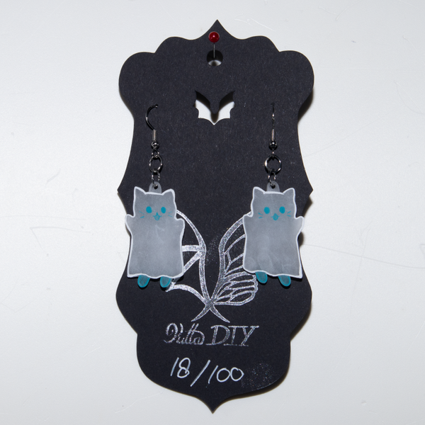 Halloweenoorbel Spookkat 18