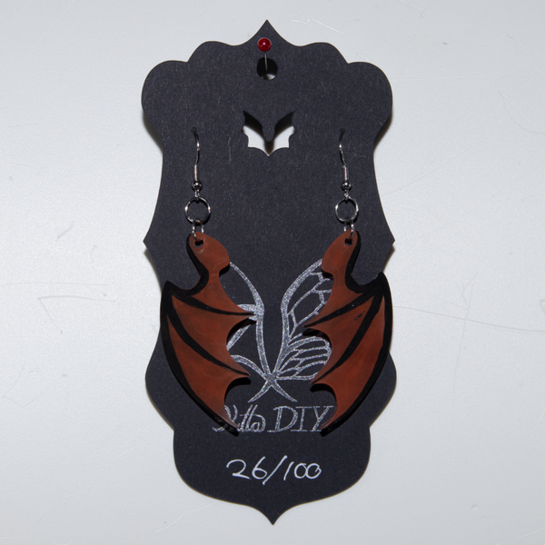 Halloweenoorbel Vleermuisvleugel 26