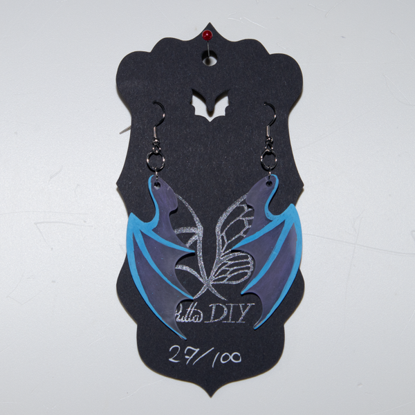 Halloweenoorbel Vleermuisvleugel 27