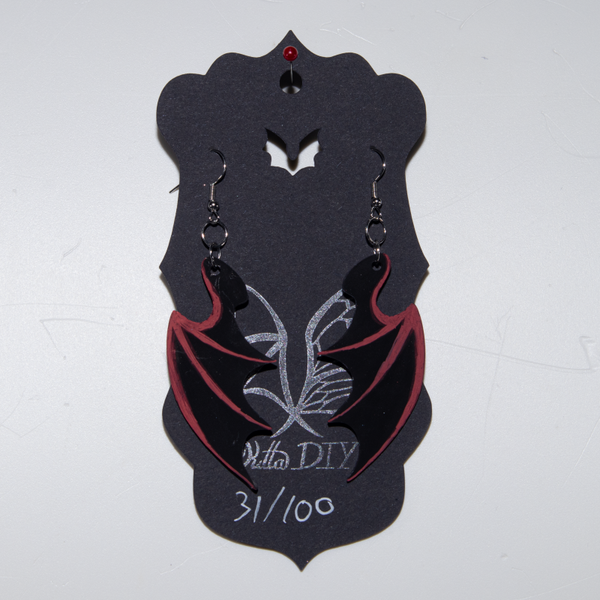 Halloweenoorbel Vleermuisvleugel 31