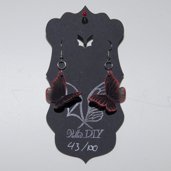 Halloweenoorbel Vlinder 43