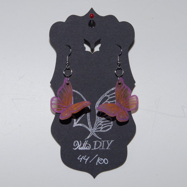 Halloweenoorbel Vlinder 44