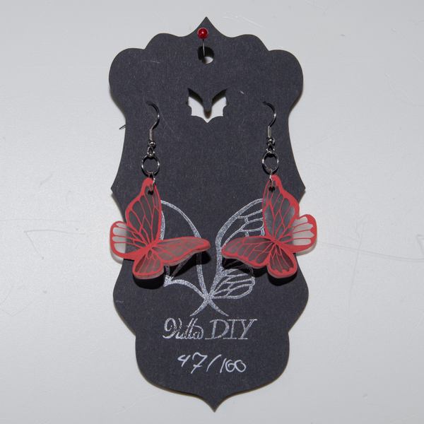 Halloweenoorbel Vlinder 47