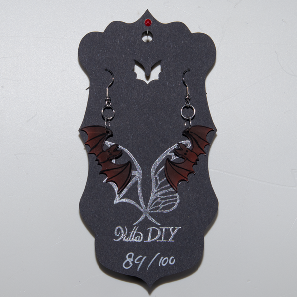 Halloweenoorbel Vleermuis 84