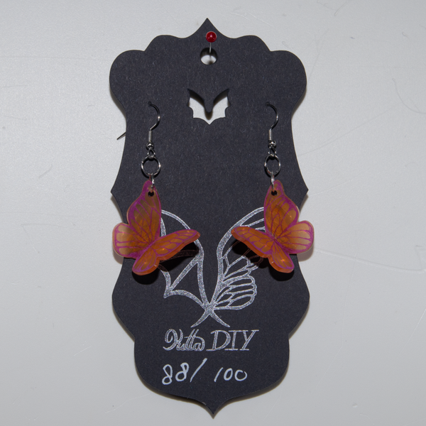 Halloweenoorbel Vlinder 88