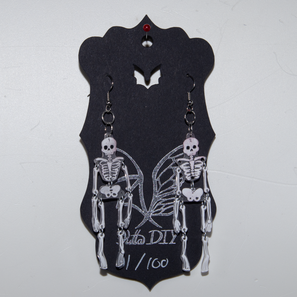 Halloweenoorbel Skelet 91