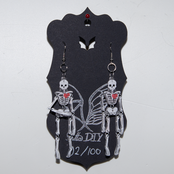 Halloweenoorbel Skelet 92