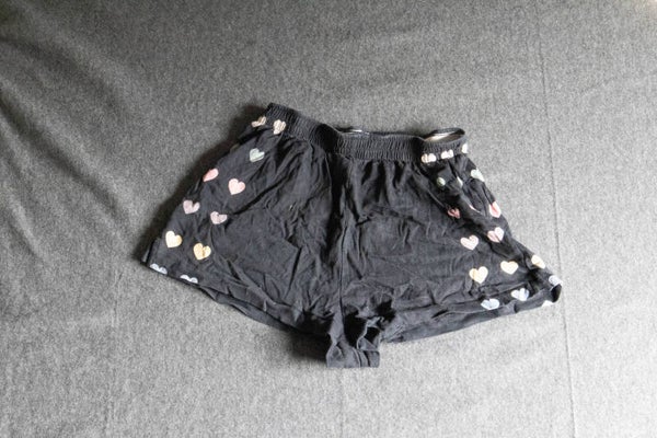 short t-shirtstof	zwart