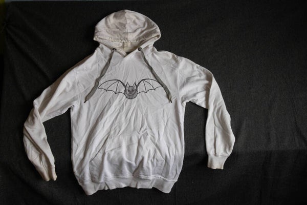 Witte hoodie
