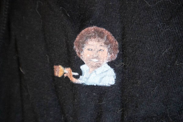 Bob Ross hoodie
