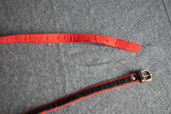 riem rood zwart