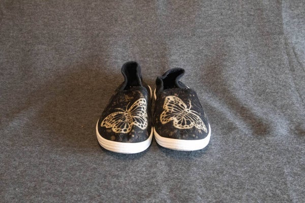 schoenen bleek