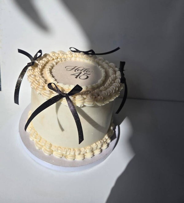 Cake perzonalizado 6in vintage (Last Minute Order)