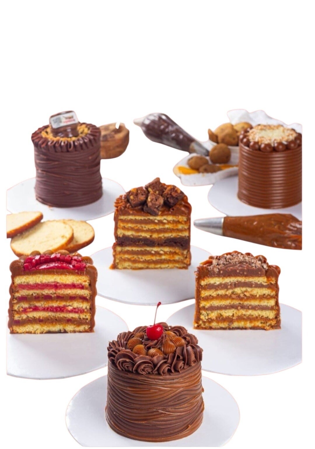 Multi-layered cake