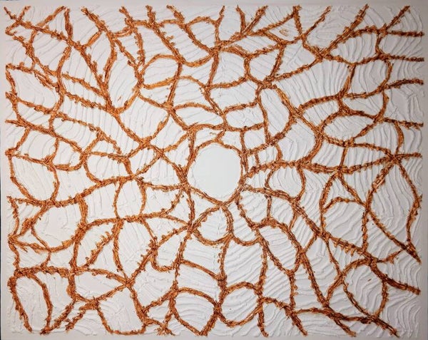 Acryl Gemälde "Veins" 100 x 80 cm