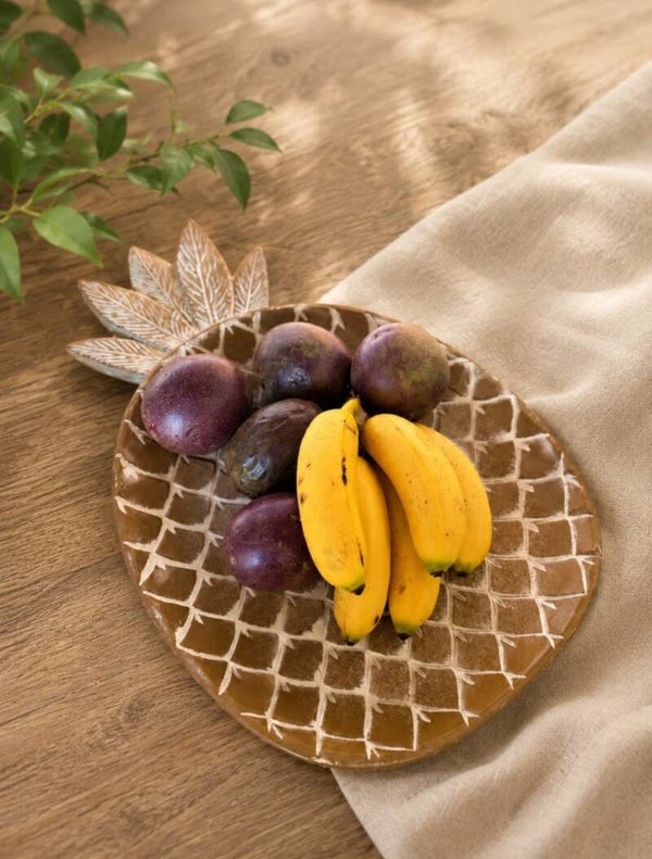 Keramik Schale in Ananas - Design