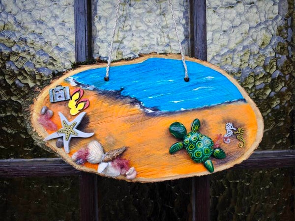 Türschild Türhänger "Strand"