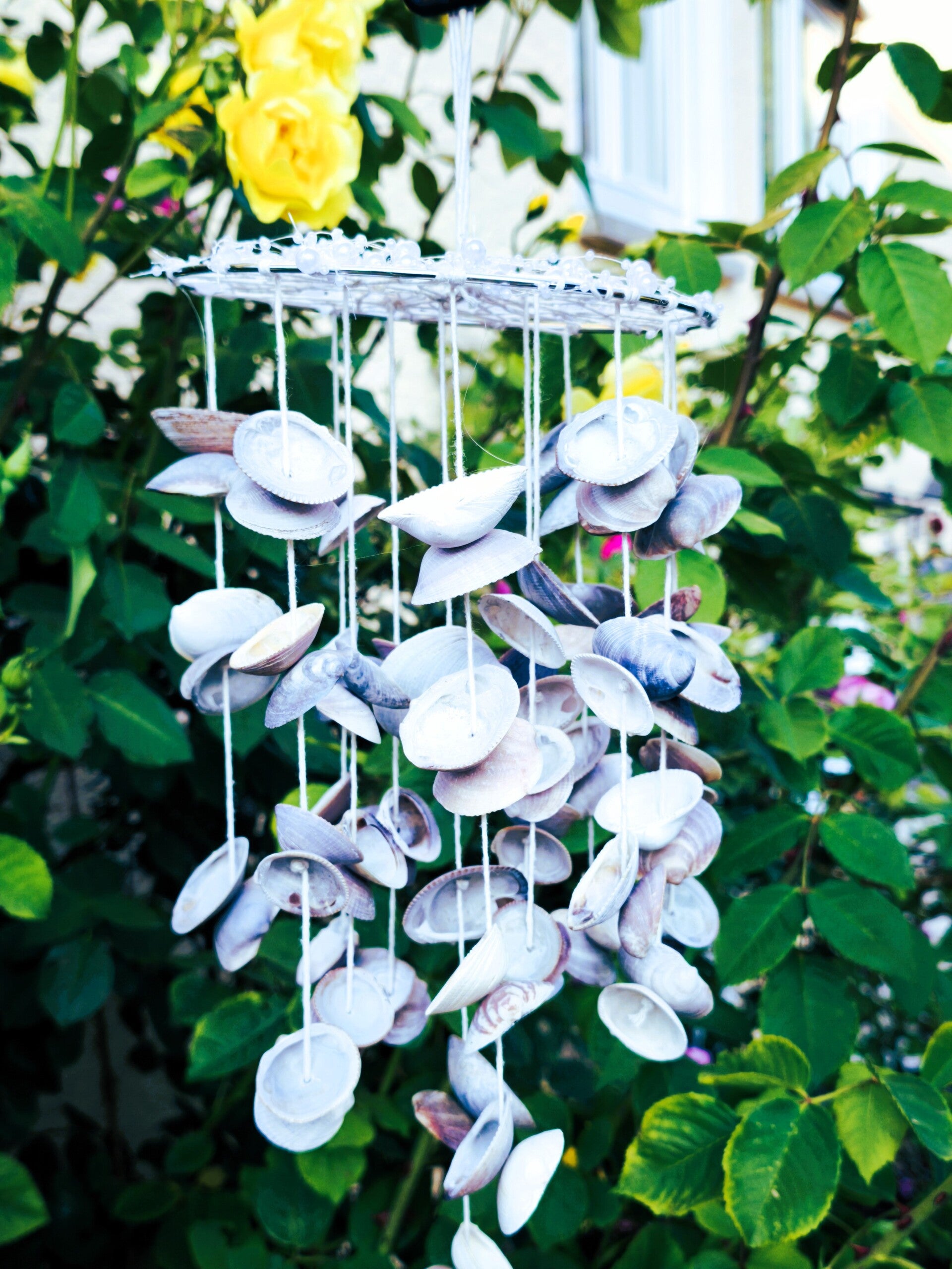 Dekorativer Gartenaufhänger Windspiel, Deko Handgefertigt