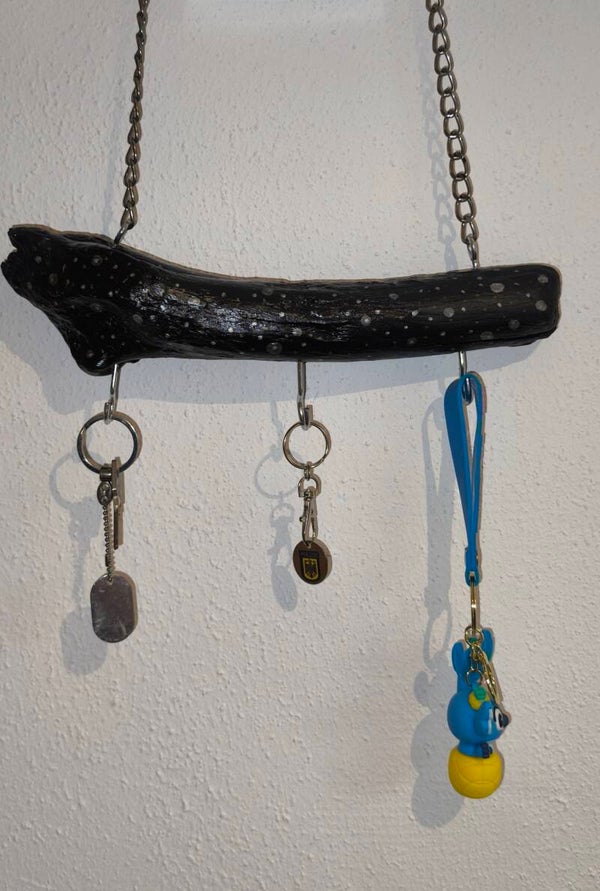 Schlüssel aufhänger aus Treibholz