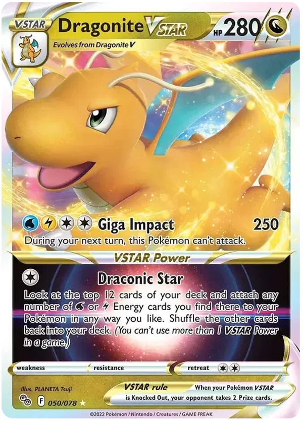 Dragonite Vstar #050