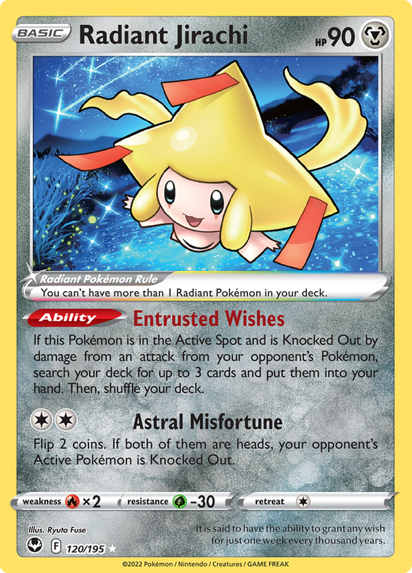 Radiant Jirachi #120