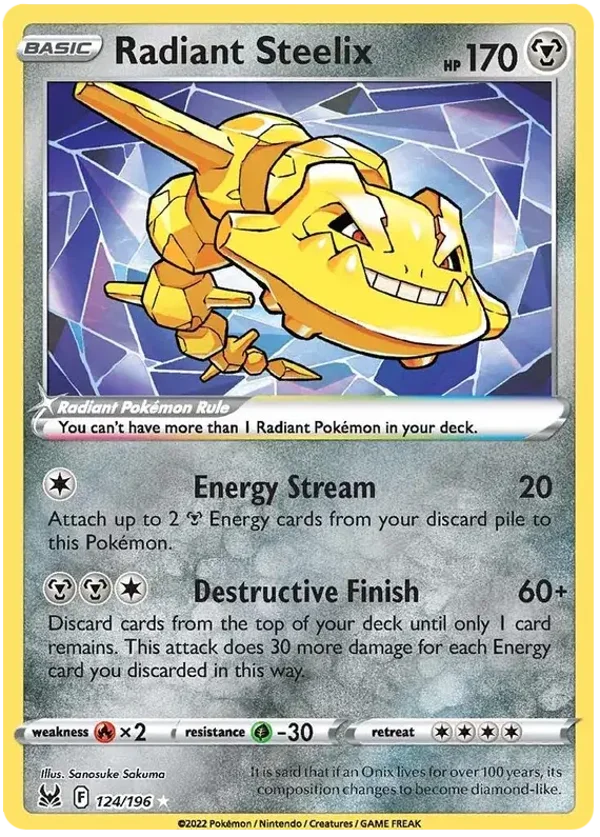 Radiant Steelix #124
