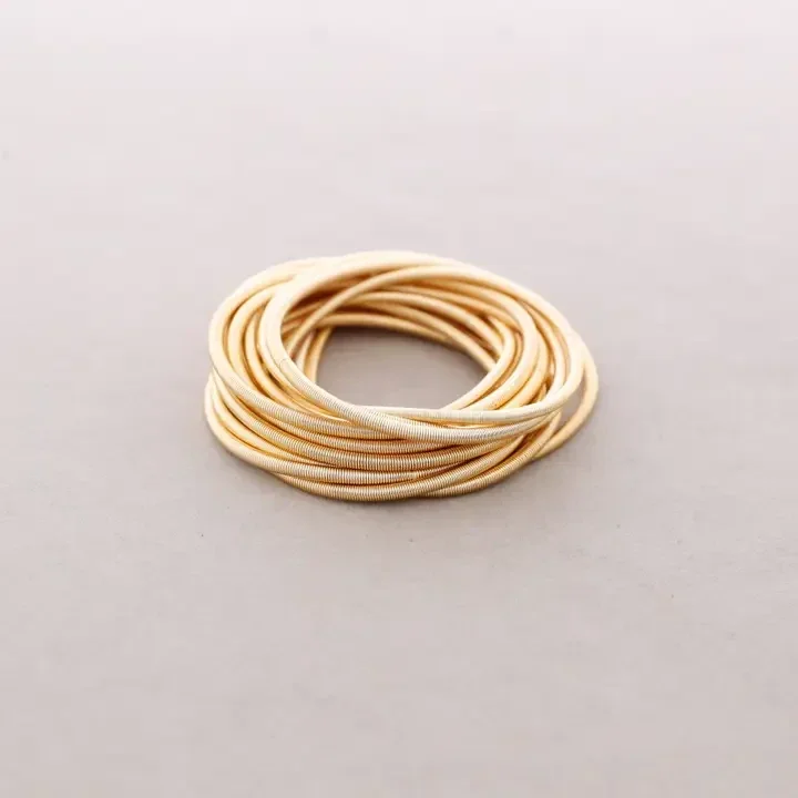 Draadarmband rekbaar - goud
