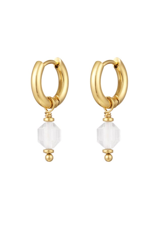 Oorbellen ringen kristal
