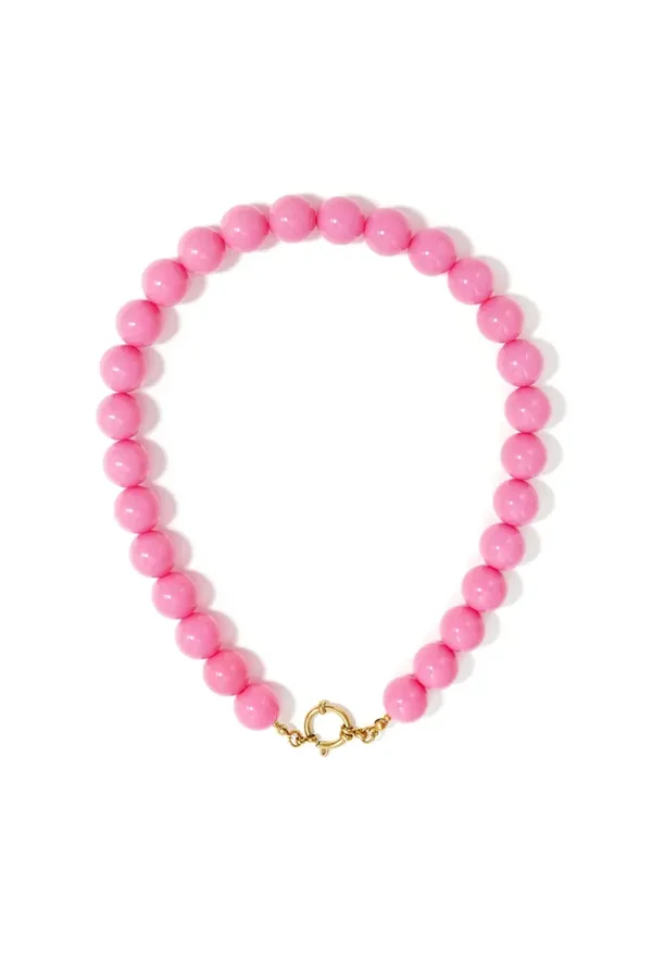 Kralenketting roze
