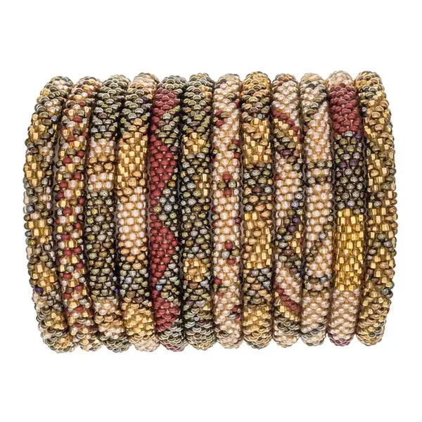 Rollies Roll-on armbandje | Kastanje