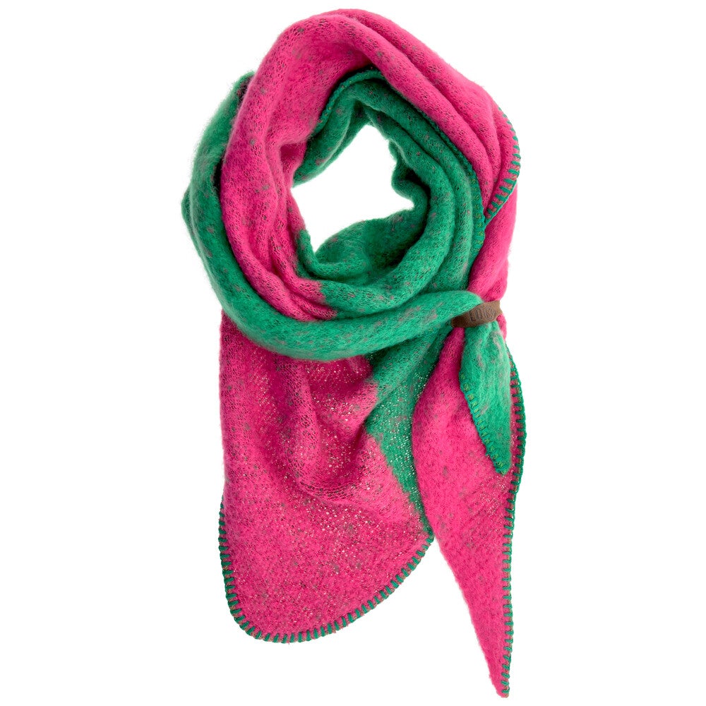 Sjaal LOT83 | Nina groen roze