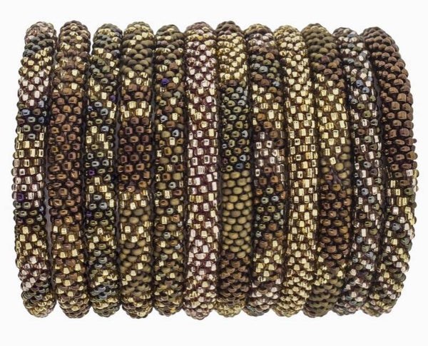 Rollies Roll-on armbandje | Brown Sugar