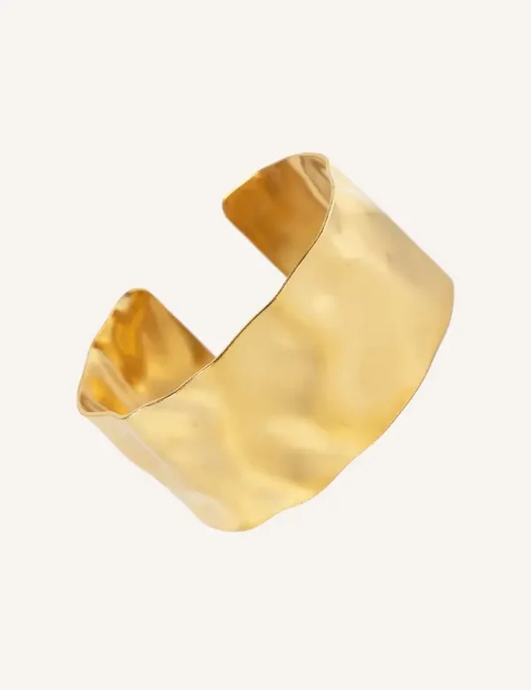 Armband RVS - gedeukt