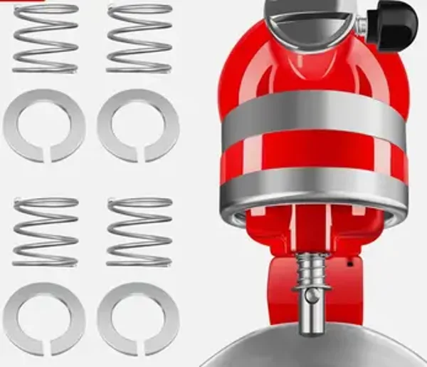 Split washer and spring