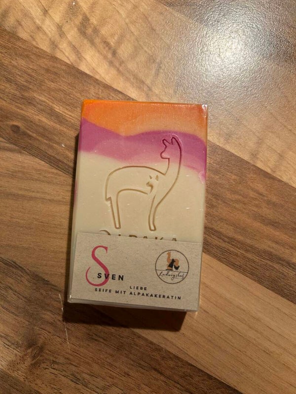 Seife mit Alpakakeratin „Sven“