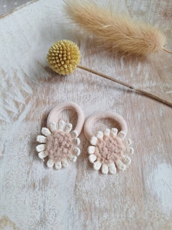 Elastiekje Hazel - beige (1st.)
